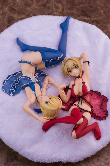 Saber, Saber EXTRA (Nero Claudius & Saber), Fate/Extella, Fate/Stay Night, Alphamax, Pre-Painted, 1/7